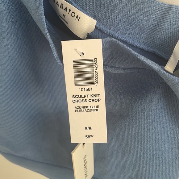 Babaton Knit Criss Cross Cropped Tank - Picture 4 of 4